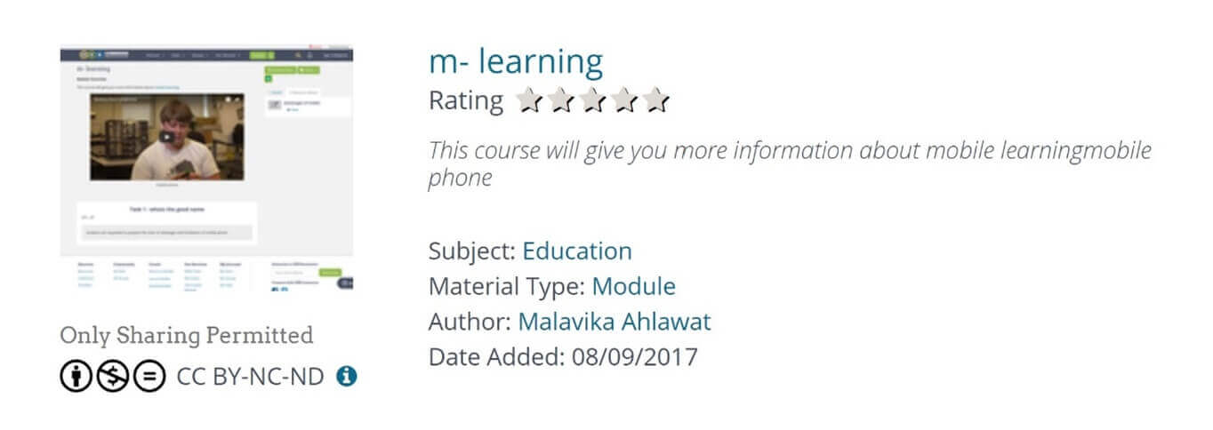 example of a byncnd license